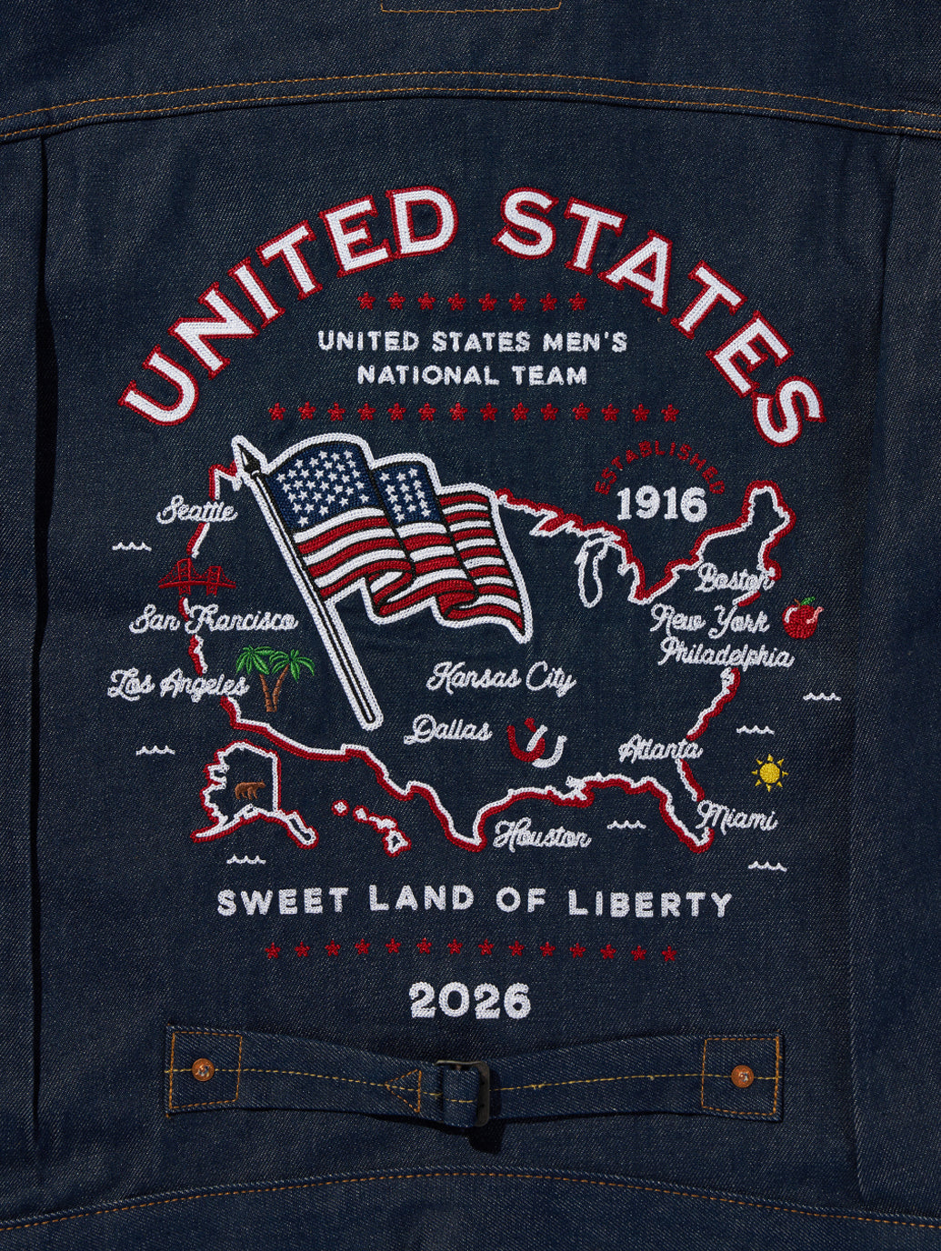 SOCCER COLLECTION USA TYPE I トラッカージャケット