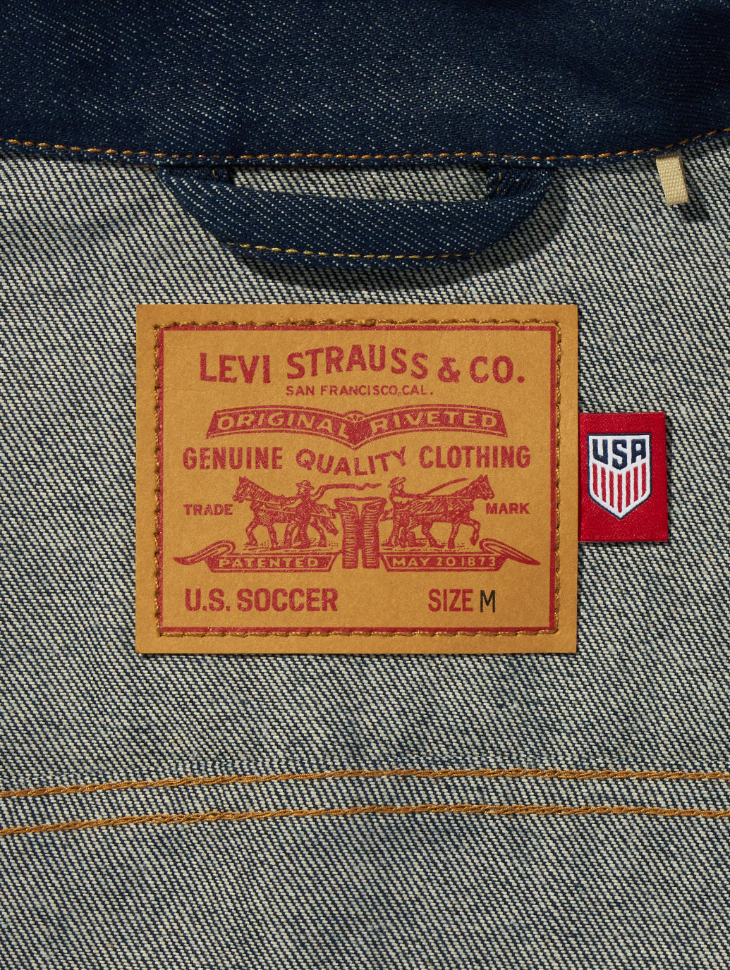 SOCCER COLLECTION USA TYPE I トラッカージャケット – リーバイス