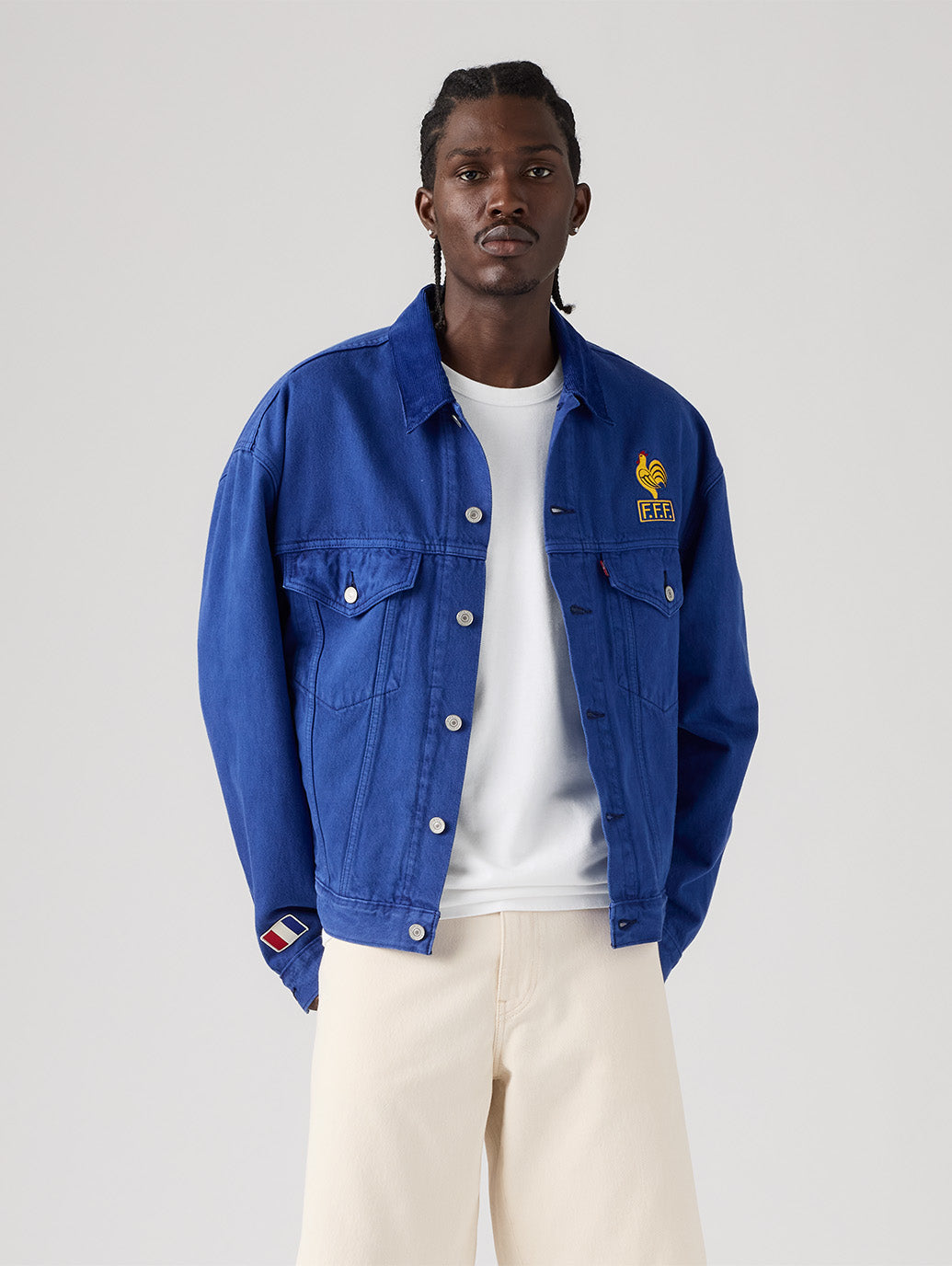 SOCCER COLLECTION FRANCE TYPE Ⅲ トラッカージャケット – リーバイス