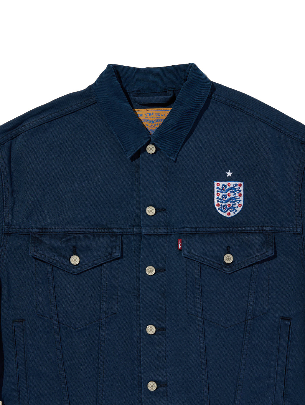 SOCCER COLLECTION ENGLAND TYPEⅢ トラッカージャケット – リーバイス