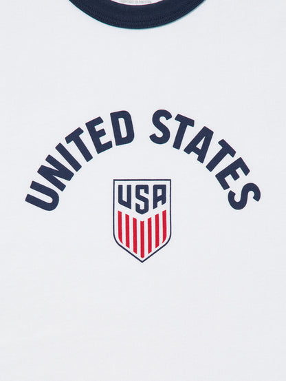 SOCCER COLLECTION USA リンガー Tシャツ