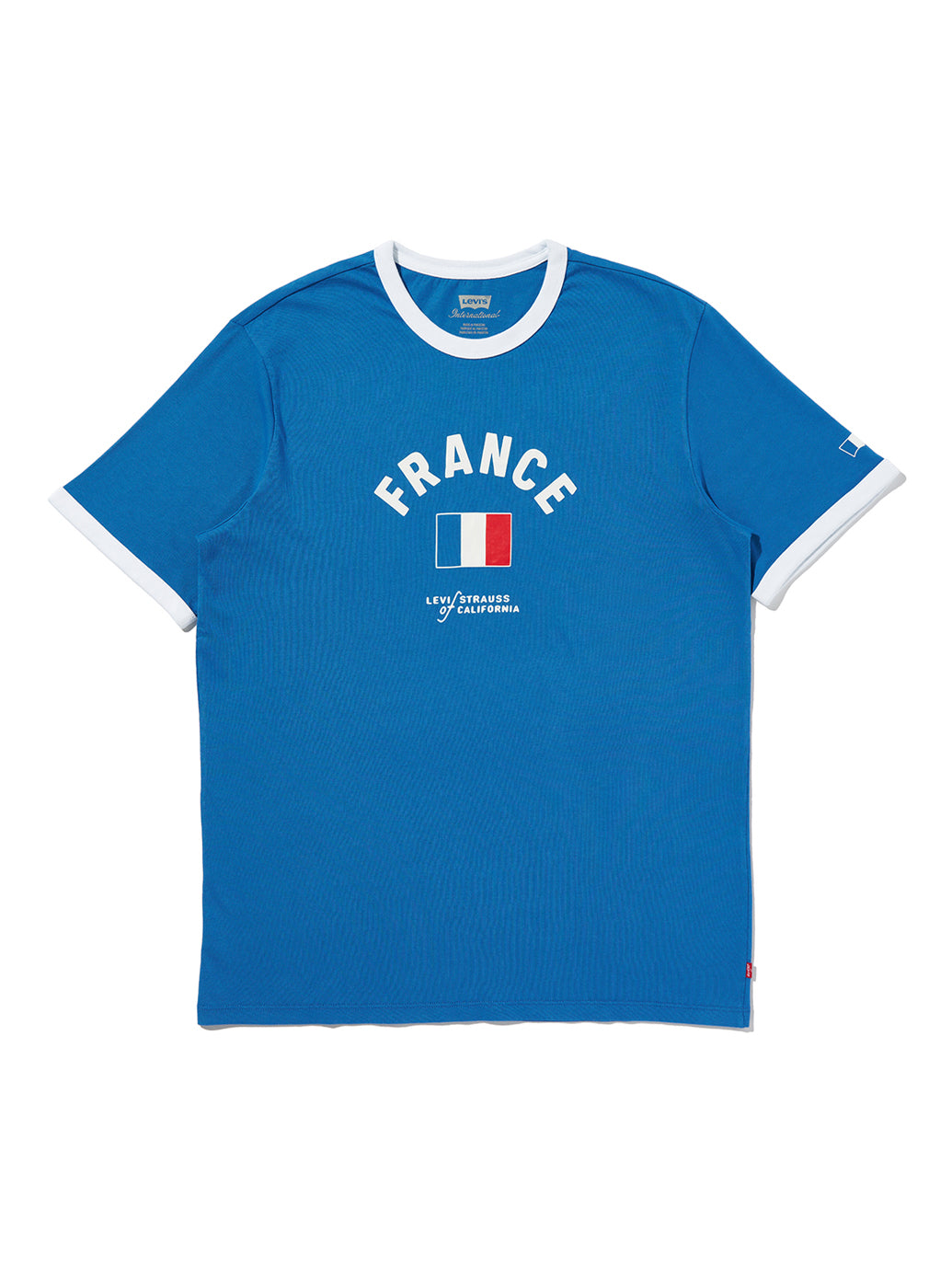 SOCCER COLLECTION FRANCE リンガー Tシャツ – リーバイス®公式