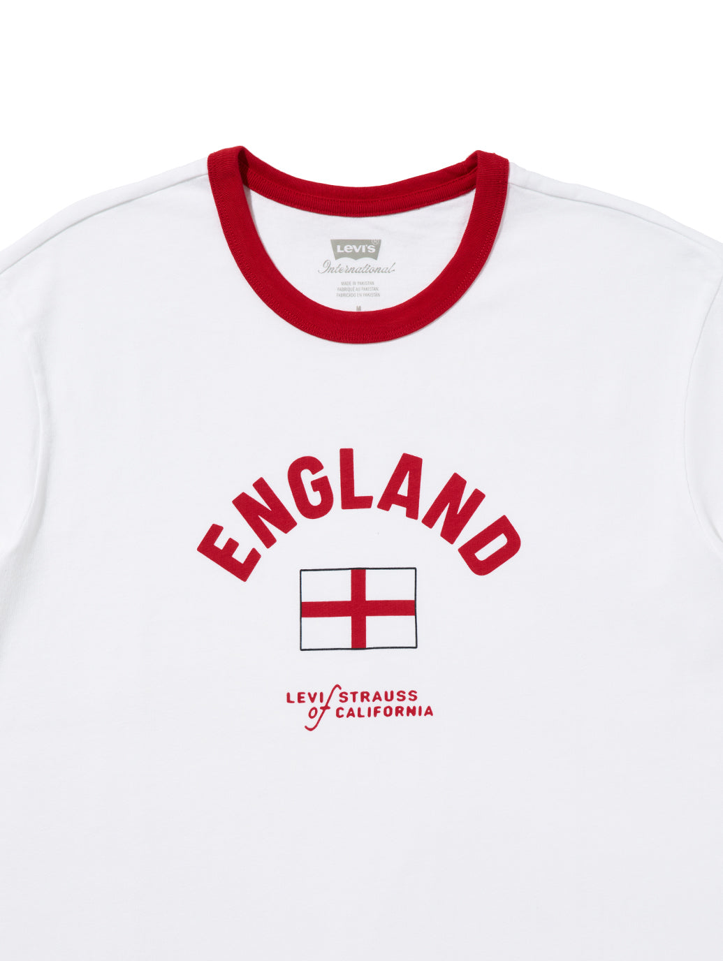 SOCCER COLLECTION ENGLAND リンガー Tシャツ