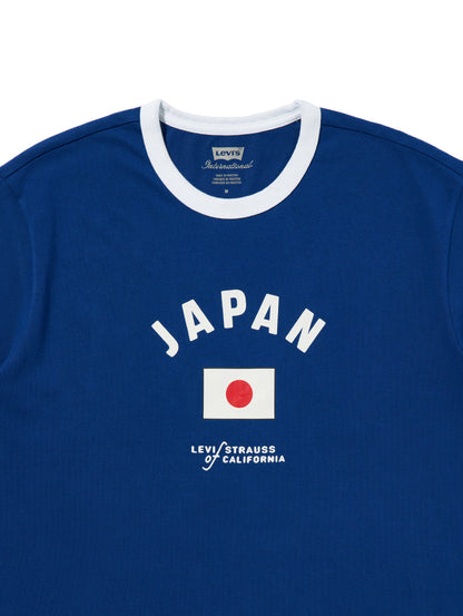 SOCCER COLLECTION JAPAN リンガー Tシャツ