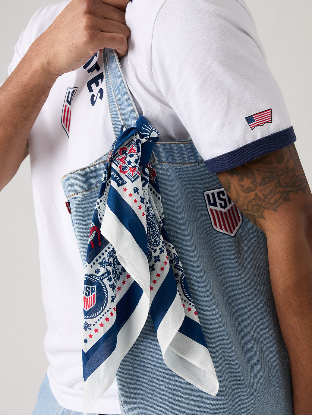 SOCCER COLLECTION USA バンダナ