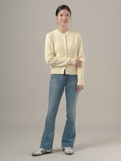 LOW SLIM BOOT ジーンズ ミディアムインディゴ