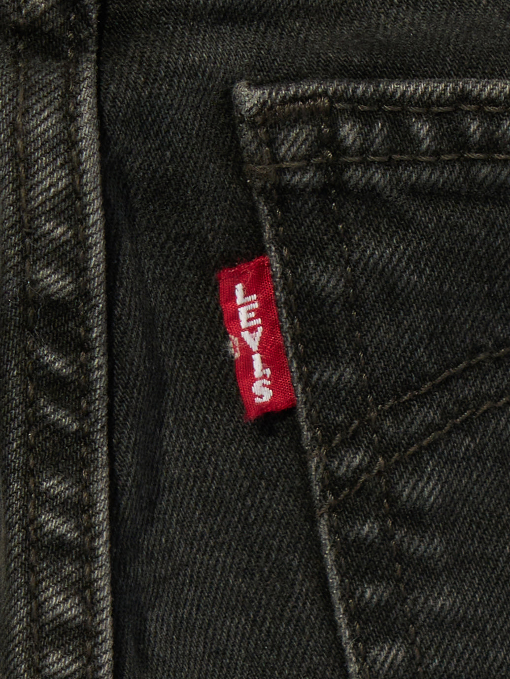 LOW SLIM BOOT ジーンズ ブラック