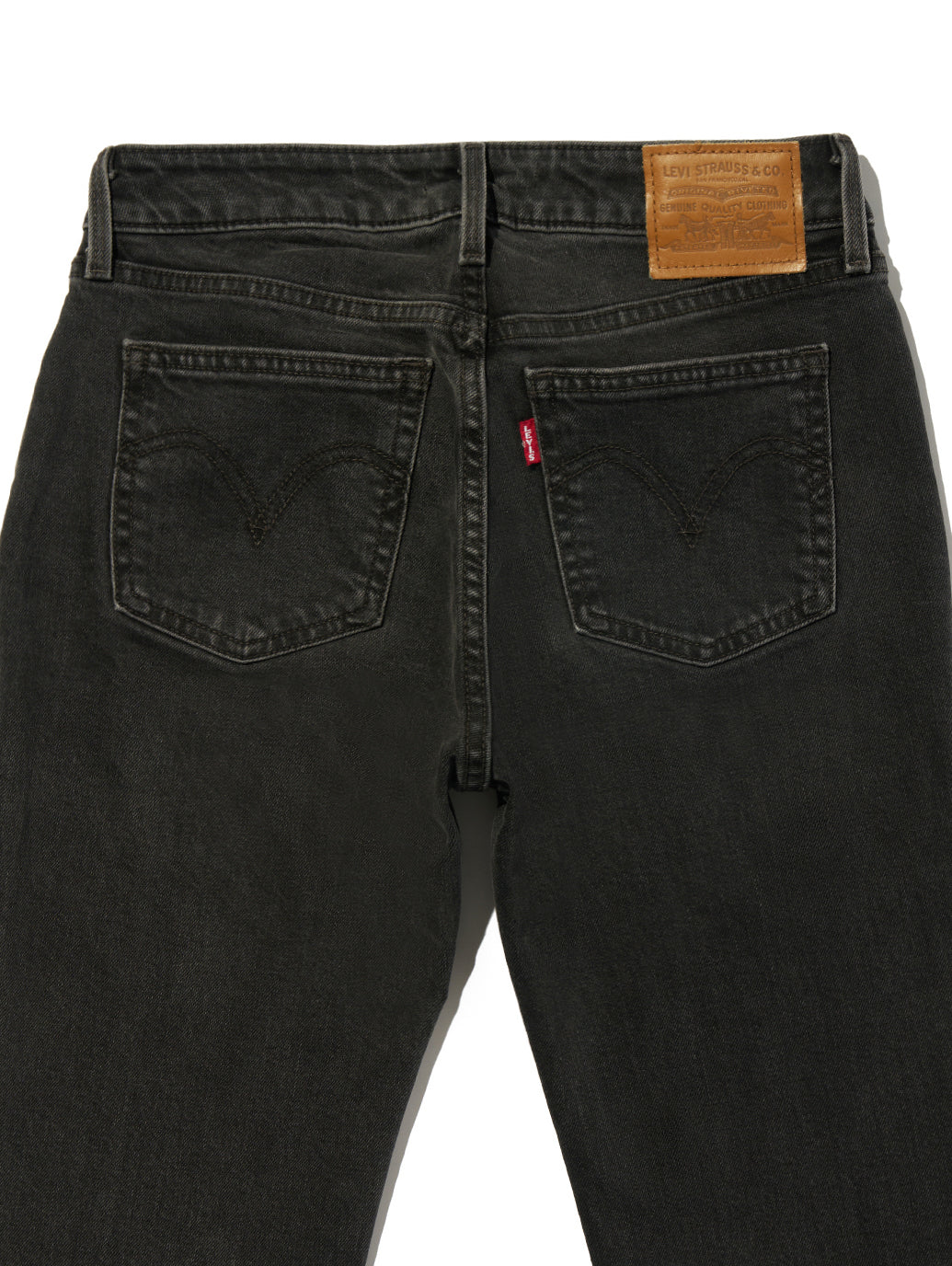 LOW SLIM BOOT ジーンズ ブラック