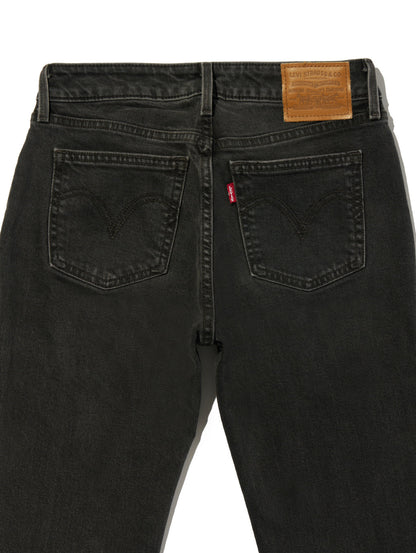 LOW SLIM BOOT ジーンズ ブラック