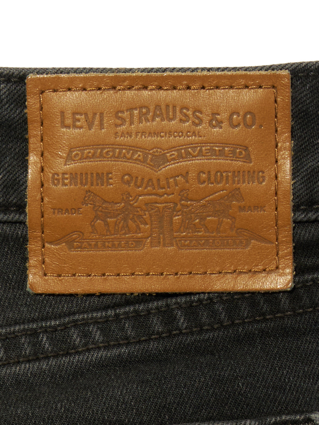 LOW SLIM BOOT ジーンズ ブラック