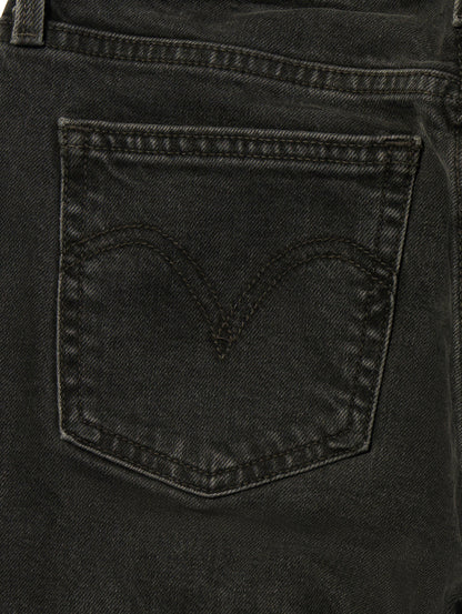 LOW SLIM BOOT ジーンズ ブラック