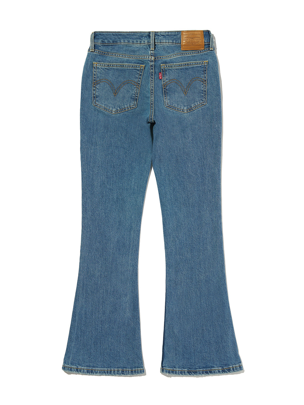 LOW SLIM BOOT ジーンズ ミディアムインディゴ