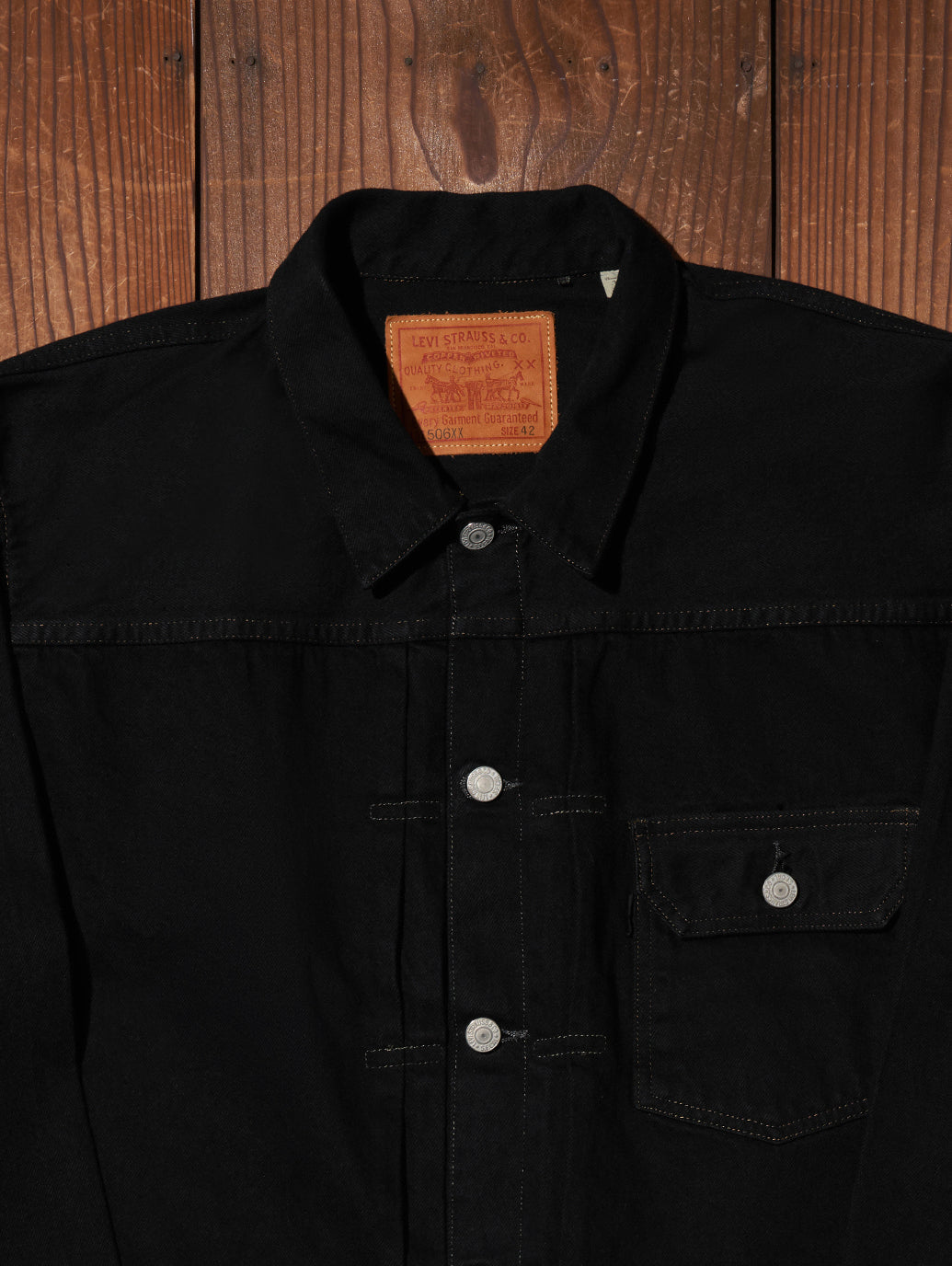 LEVI'S® VINTAGE CLOTHING 1936 TYPE I トラッカージャケット Customized by THE SHINZONE