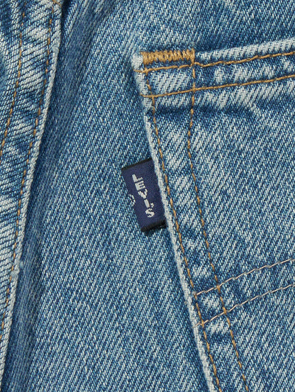 BLUETAB™ ハイライズ フレアジーンズ ミディアムインディゴ