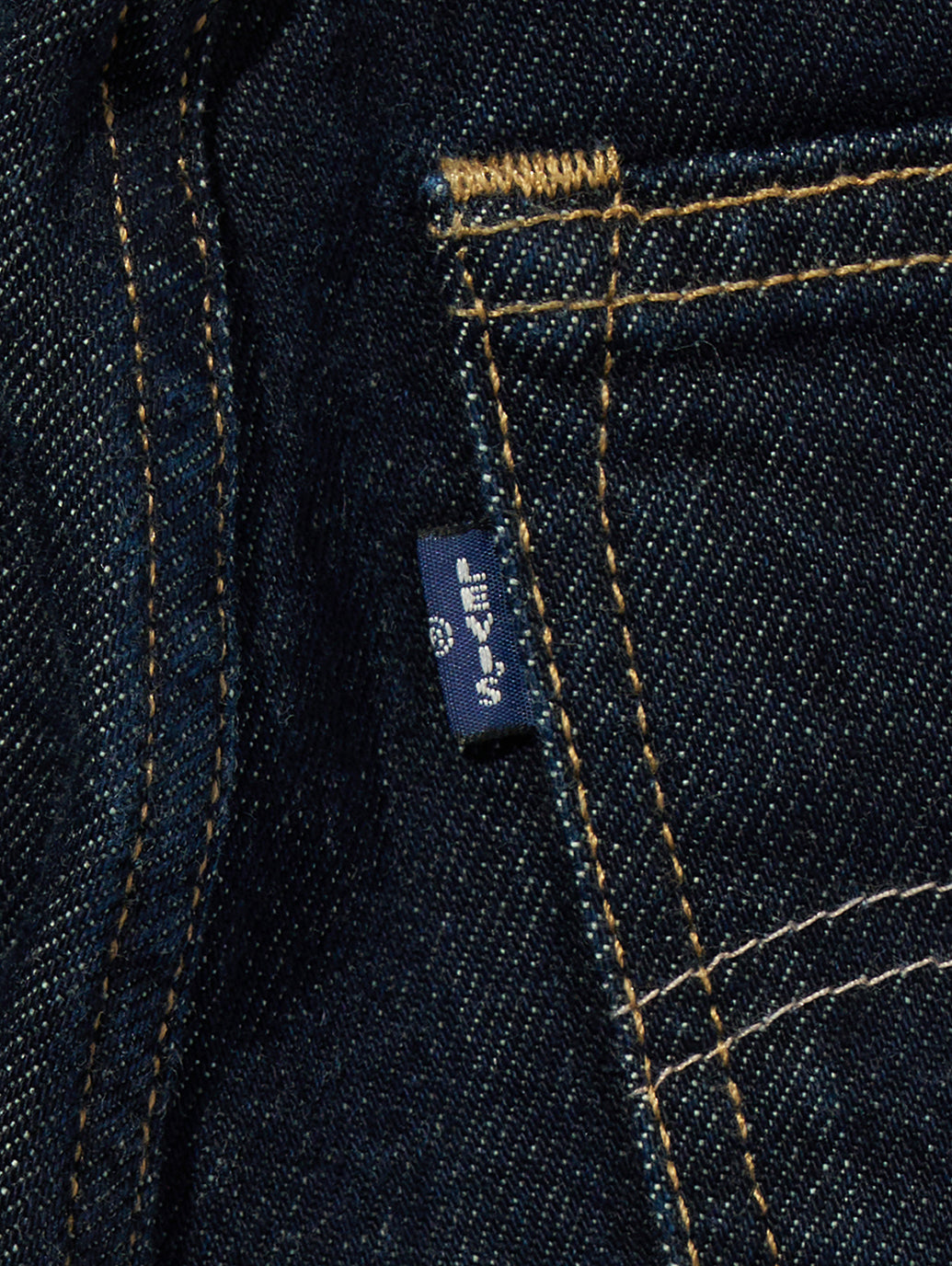 BLUETAB™ ハイライズ スリムジーンズ ダークインディゴ リンス