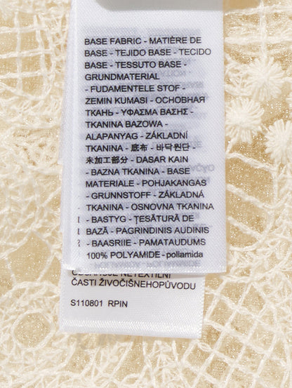 BLUETAB™ クロップド レースシャツ