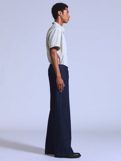 BLUETAB™ WIDE LEG フライヤー ジーンズ リンス