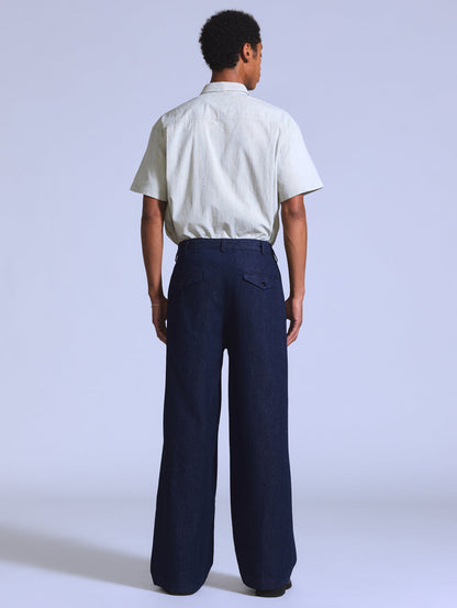 BLUETAB™ WIDE LEG フライヤー ジーンズ リンス