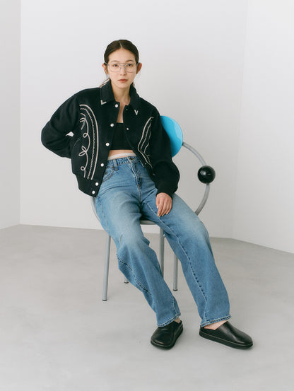 BAGGY DAD バレルジーンズ