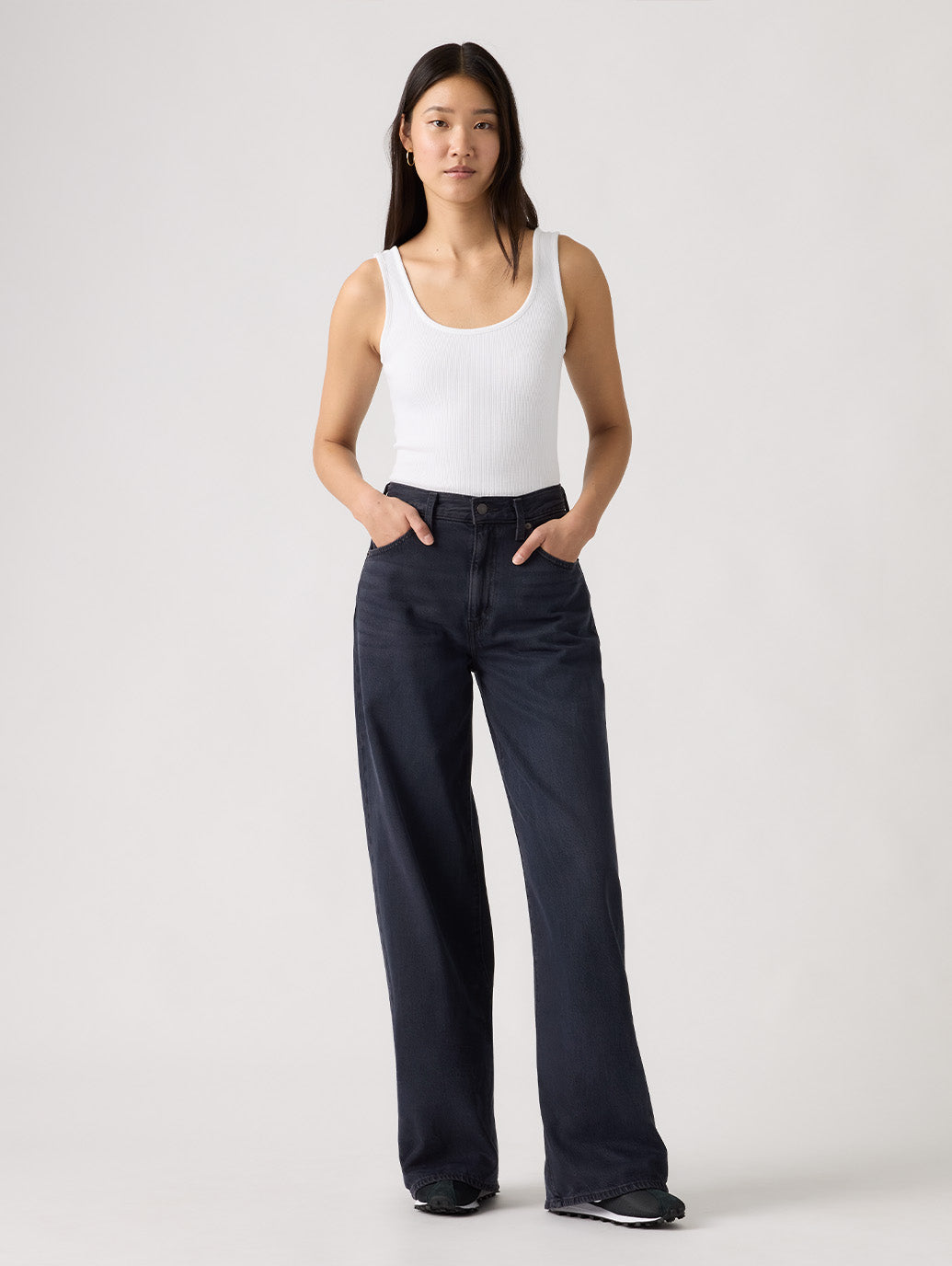 CINCH WIDE LEG ジーンズ ブラック