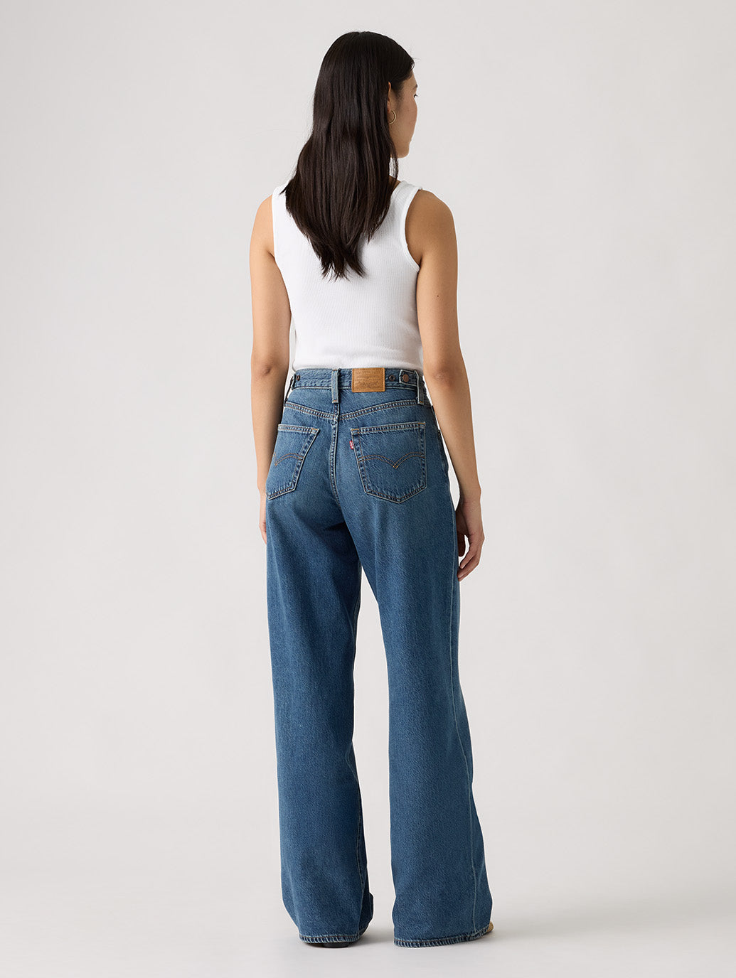 CINCH WIDE LEG ジーンズ ミディアムインディゴ