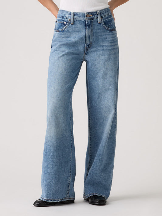 CINCH WIDE LEG ジーンズ ミディアムインディゴ