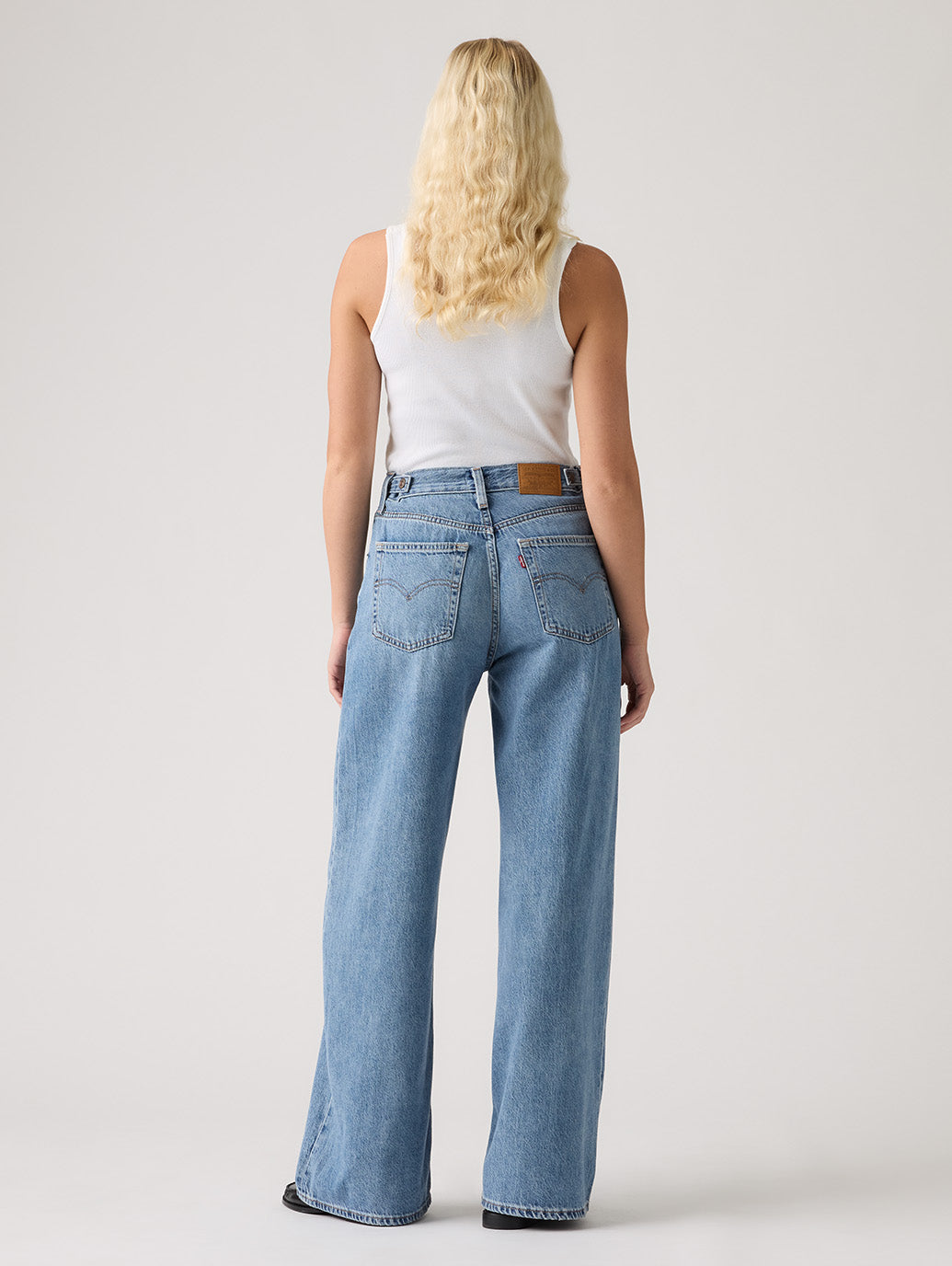 CINCH WIDE LEG ジーンズ ミディアムインディゴ