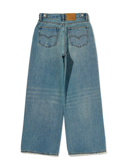 CINCH WIDE LEG ジーンズ ミディアムインディゴ