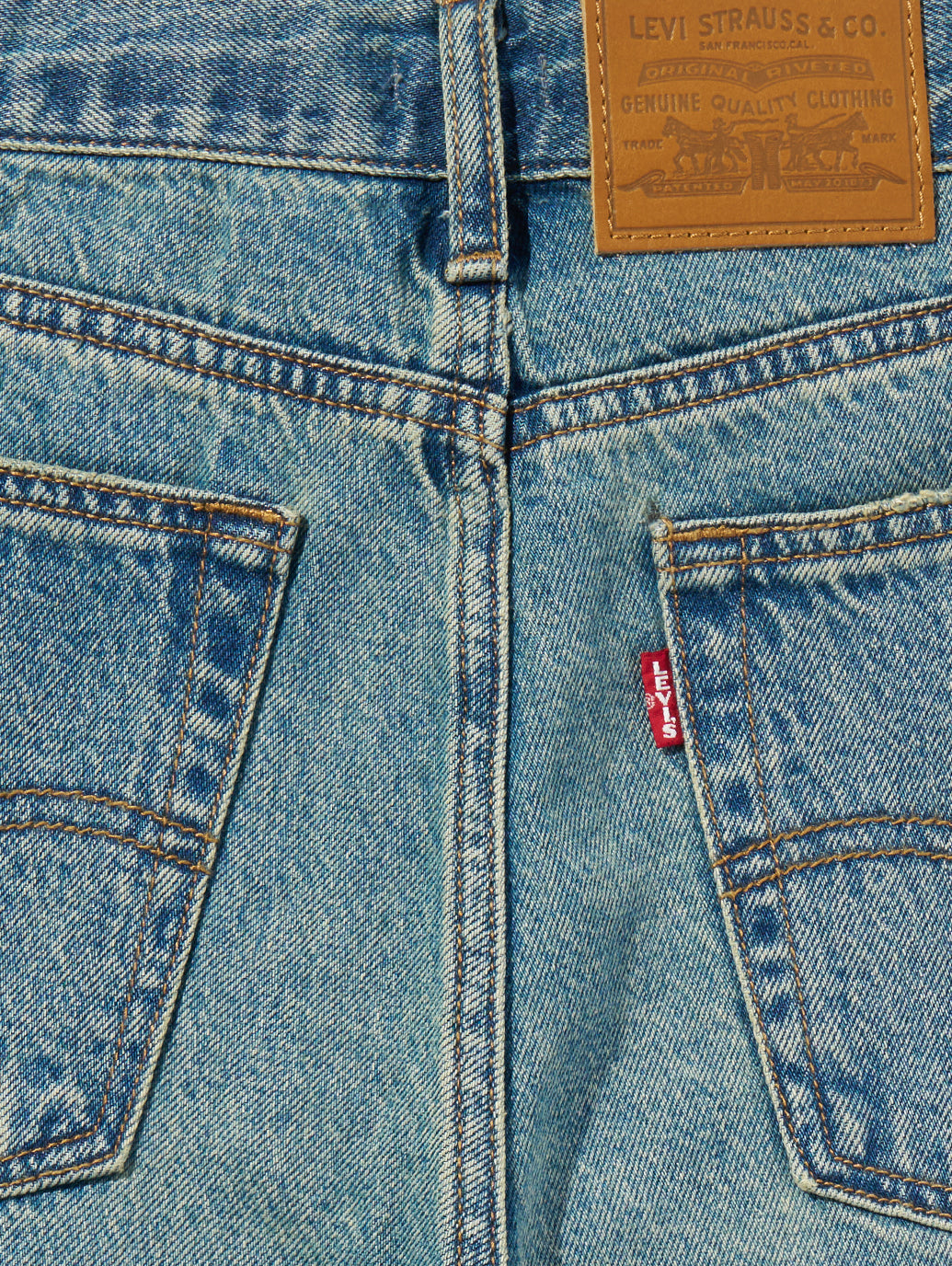 CINCH WIDE LEG ジーンズ ミディアムインディゴ