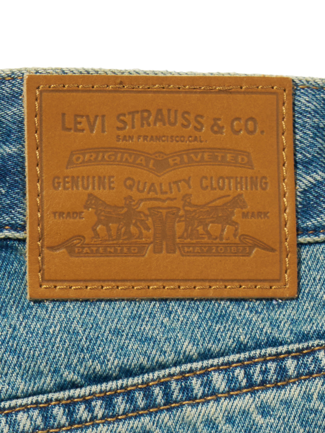 CINCH WIDE LEG ジーンズ ミディアムインディゴ