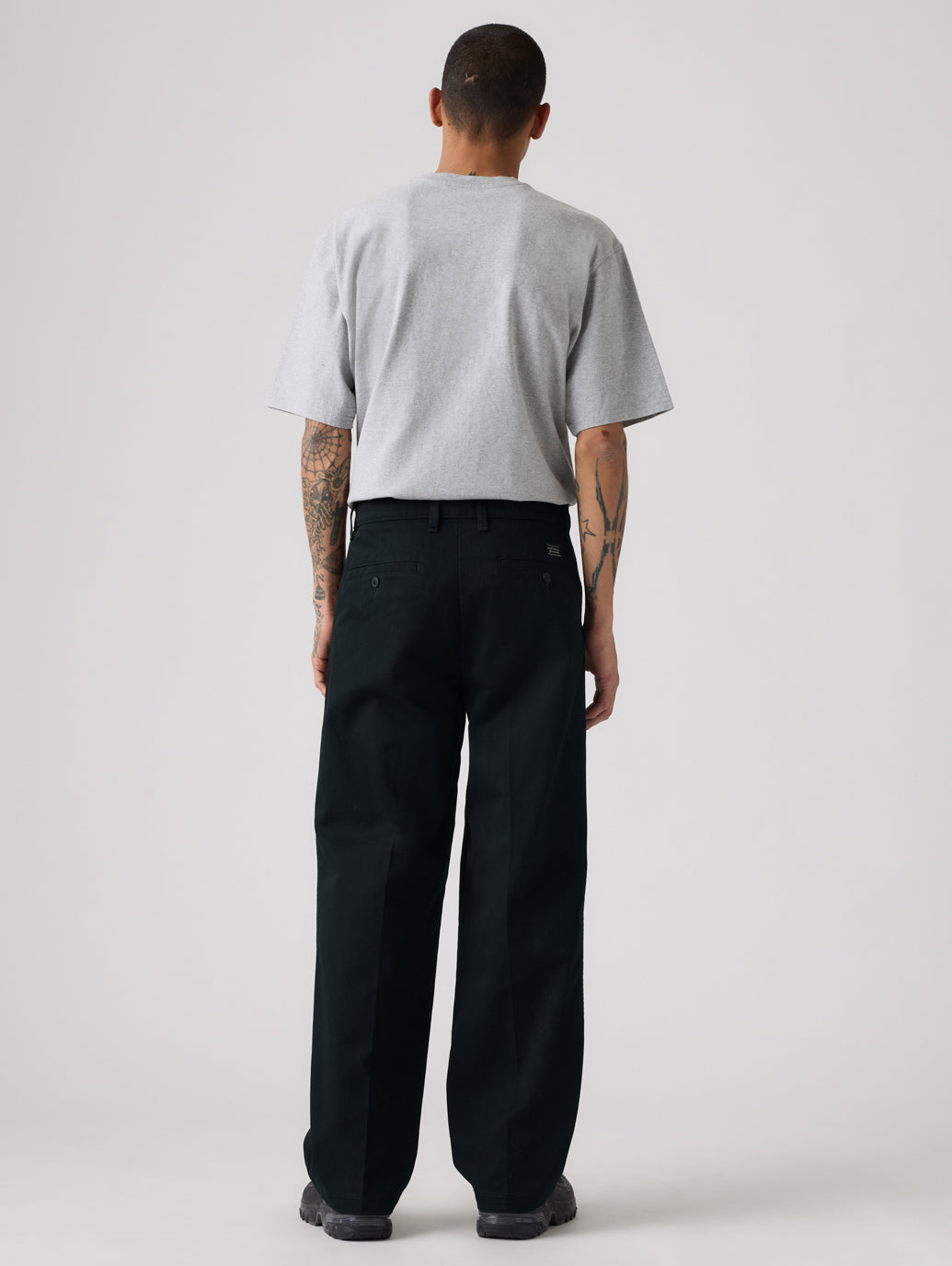 WORKWEAR ルーズ プリーツ ワークチノ