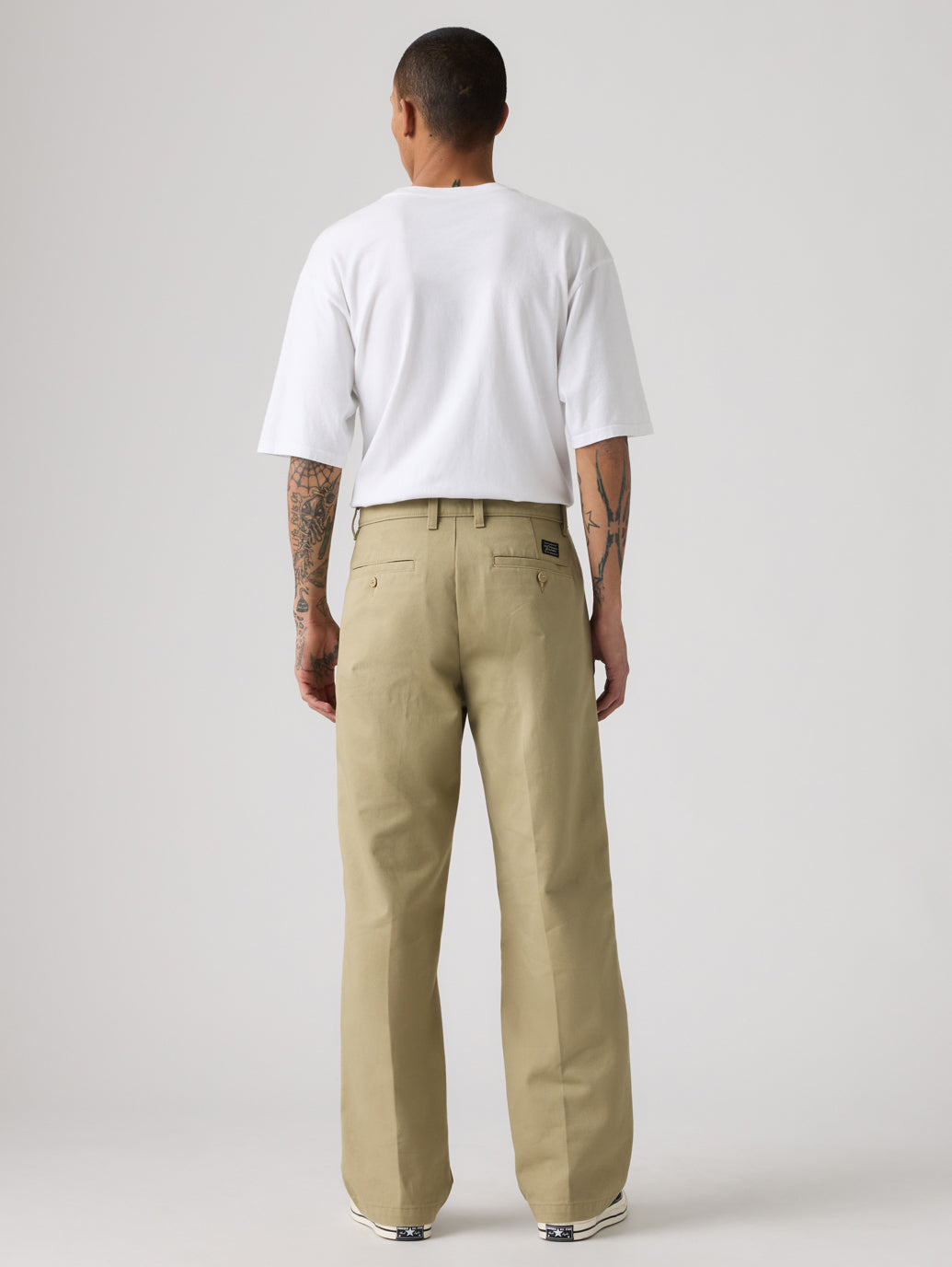WORKWEAR ルーズ プリーツ ワークチノ
