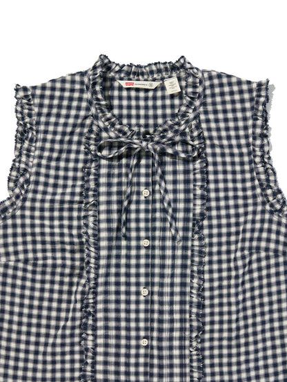 シェルビー スリム スリーブレスブラウス