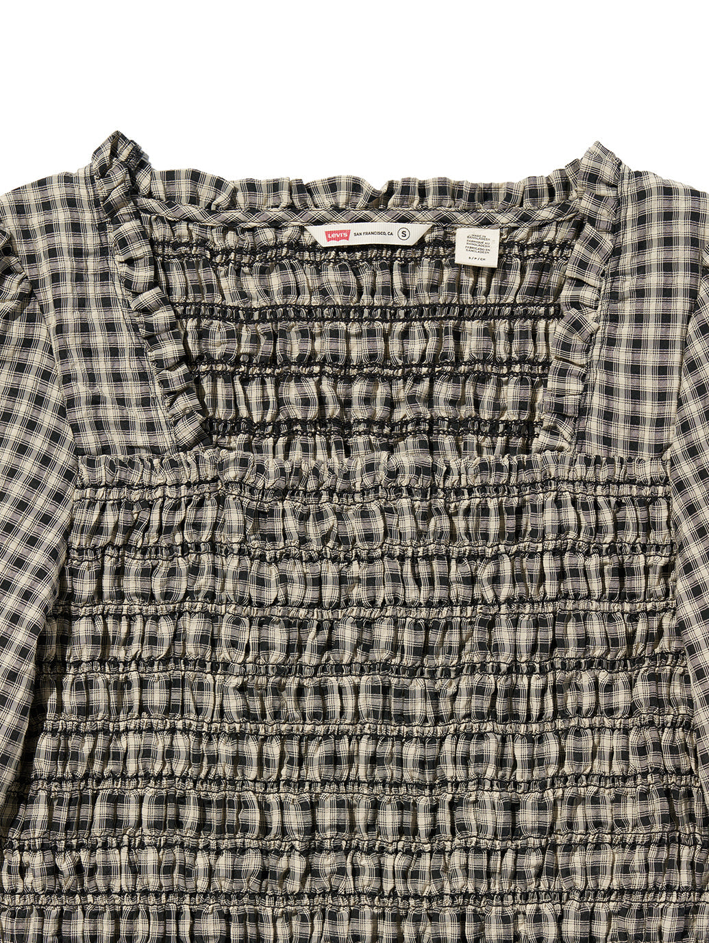 ヘザー ロングスリーブ ギャザーブラウス – リーバイス®公式オンライン