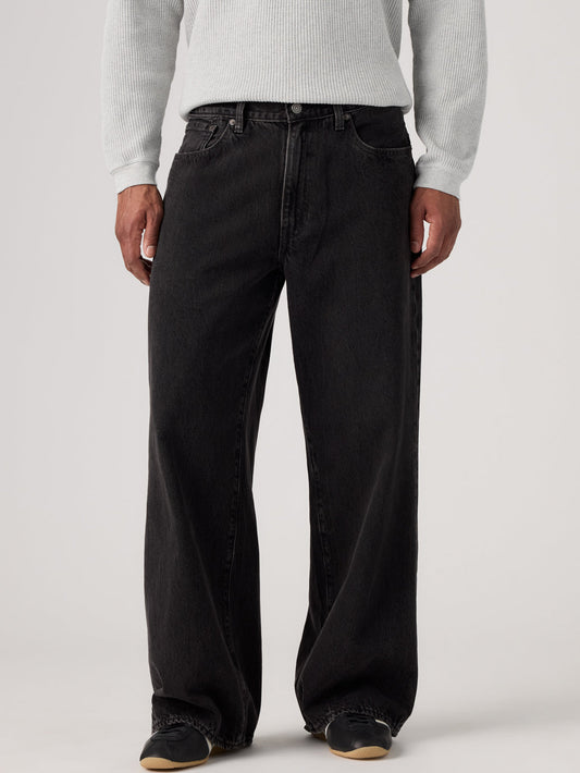 BAGGY WIDE LEG ジーンズ ブラック
