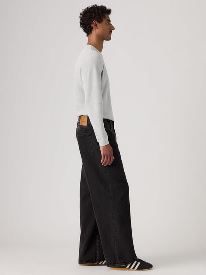 BAGGY WIDE LEG ジーンズ ブラック