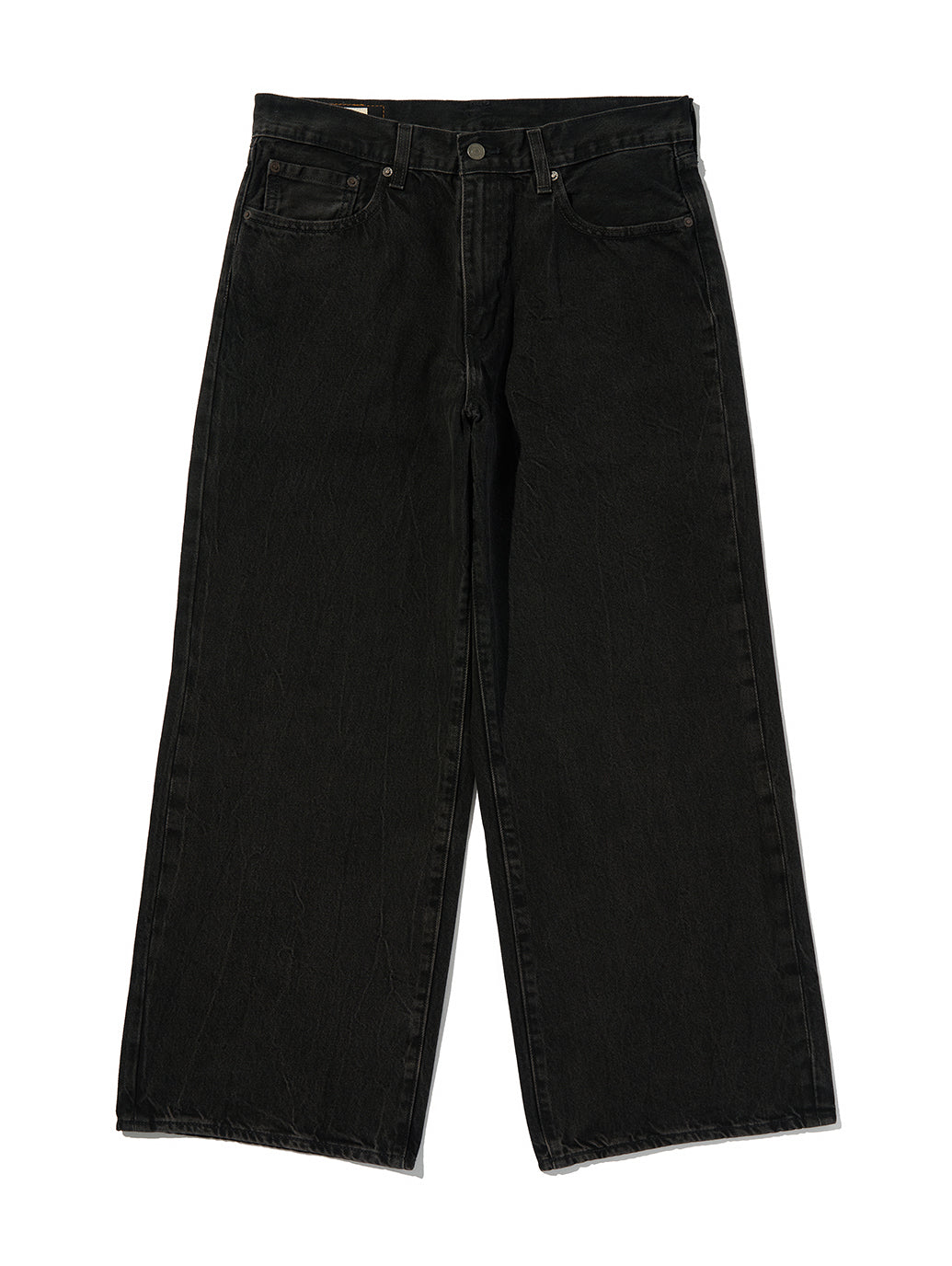 BAGGY WIDE LEG ジーンズ ブラック