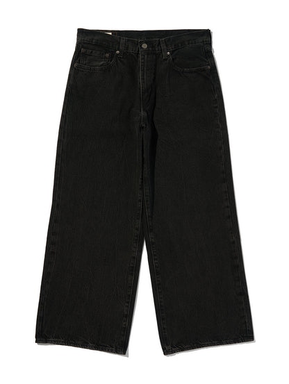 BAGGY WIDE LEG ジーンズ ブラック