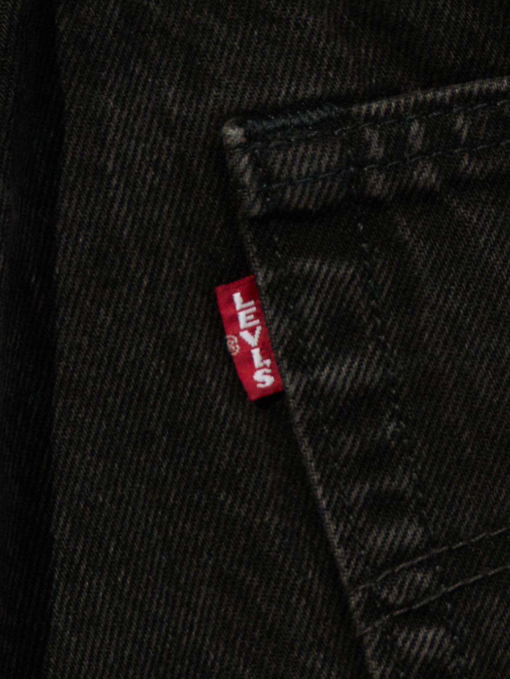 BAGGY WIDE LEG ジーンズ ブラック