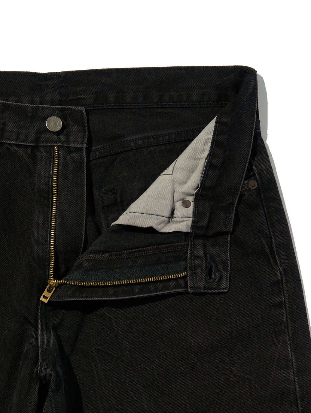 BAGGY WIDE LEG ジーンズ ブラック