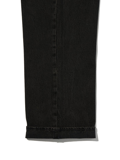 BAGGY WIDE LEG ジーンズ ブラック