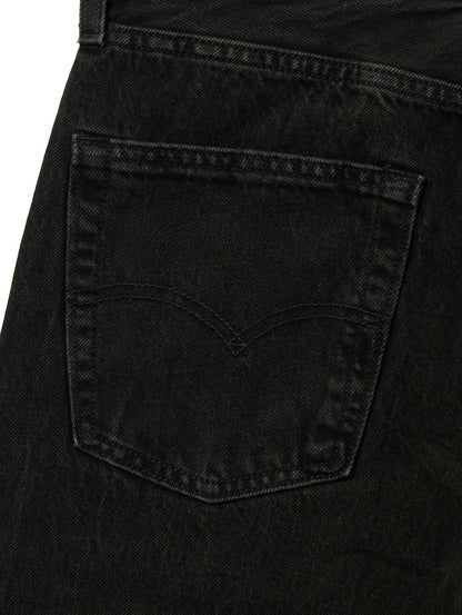 BAGGY WIDE LEG ジーンズ ブラック