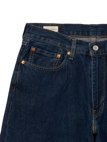 BAGGY WIDE LEG ジーンズ ダークインディゴ