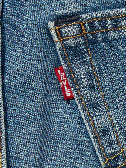 BAGGY WIDE LEG ジーンズ ミディアムインディゴ