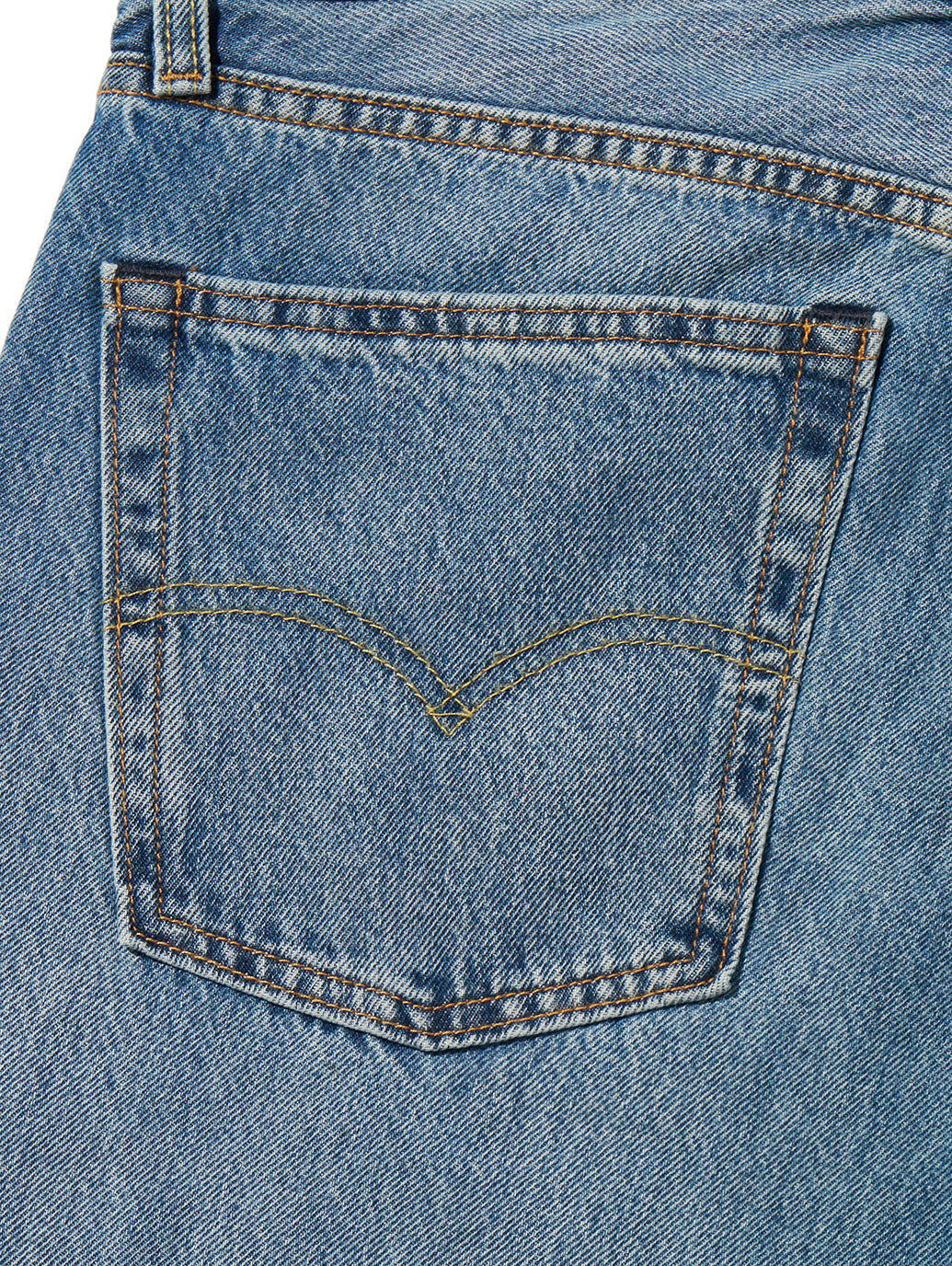 BAGGY WIDE LEG ジーンズ ミディアムインディゴ