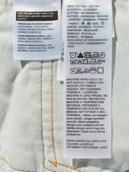 BAGGY WIDE LEG ジーンズ ミディアムインディゴ