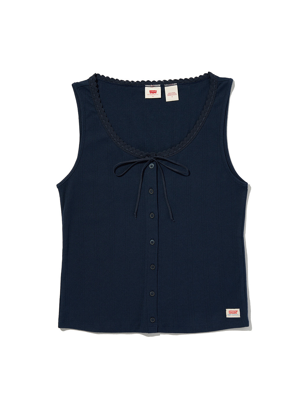 DRY GOODS ポインテールレース タンクトップ