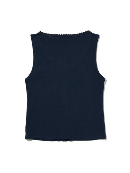 DRY GOODS ポインテールレース タンクトップ