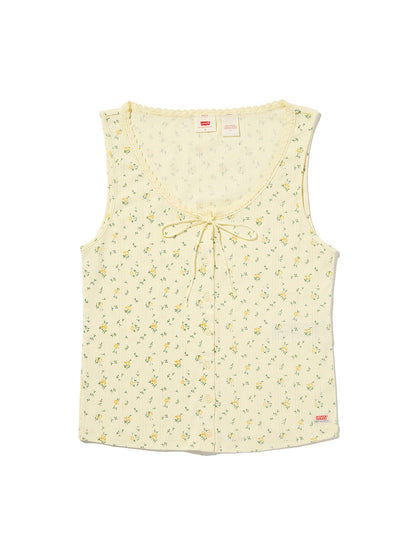 DRY GOODS ポインテールレース タンクトップ