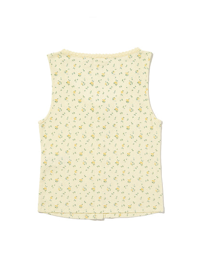 DRY GOODS ポインテールレース タンクトップ